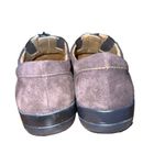 Natural Soul  brown suede flats with zipper tops women’s size 10 Photo 6