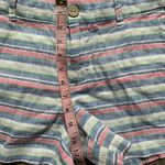 St. Tropez  West 100% Linen White, Pink, Green & Blue Shorts 6 Photo 3