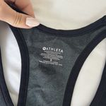 Athleta  Black Speedlight Camo Tank Top Womens Small Yoga Racerback Photo 3