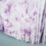 Wonderly  White And Purple Tie Dye Wide Leg Romper Photo 2