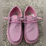 Hey Dude Women’s  Wendy Funk Sparkle Pink Shoes Loafers Size 7 Photo 2