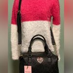 Juicy Couture NWT - Glitzed Out Satchel Crossbody Purse, Liquorice Photo 2