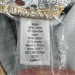 NWT Kohl's SO Juniors Crochet Granny Square High Waisted Denim Shorts Size 3 26" Red Photo 10