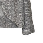 EXPRESS Womens Open Sweater Top Size XS Gray White Knit Cotton Polyester Blend Photo 2