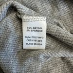 Y2K FORE Gray Ribbed Knit Collared Crop Top Preppy Minimal Streetwear Women’s M Size M Photo 6