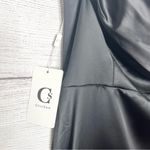 NWT Elegant Black Satin One Photo 2