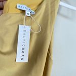 Baltic Born Molly Mod Maxi Dress Pale Mustard Butter Yellow Size Medium NWT New Photo 6