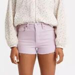 Levi's NWT Levi’s Lavender Ribcage Shorts 25 Photo 2