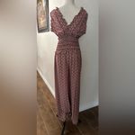 Max Studio  Wide Leg Geometric Jumpsuit Photo 4