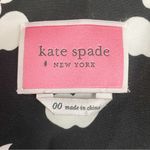 Kate Spade Apple Toss Taxi Dress Black White Puff Sleeve Mini Shift Size 00 Photo 13
