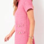 TUCKERNUCK light Pink Tweed Jackie Tweed Dress NEW Size M Photo 6