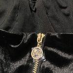 AMBER X MESHKI size XL black posh velvet strappy bustier top Photo 4