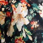 Forever 21 Dress S High Low Floral Print Tulip Hem Wedding Party Cocktail Brunch Photo 3