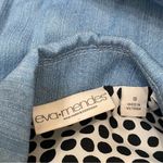 EVA MENDES Chambray 100% Lyocell Lightweight Blazer Size S Blue Photo 11