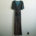 Baltic Born Uma Velvet Maxi Dress Short Sleeve New Without Tags Photo 2