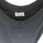 Splendid  Classic Scoop Neck Ribbed Tank in Black Size XS Photo 2