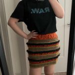 English Rose boho fringe mini skirt Photo 0