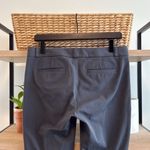 Banana Republic  Mid-Rise Sloan Ankle Gray Woven Career Dress Pant Trouser, 4 Photo 4