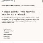 J.Crew  Airy gauze beach pant Photo 2