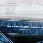 AG Adriano Goldschmied The Prima Pintucked Cigarette Ankle Jeans Size 28 Photo 9