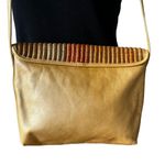 Vintage Carlos Falchi Leather Shoulder Bag Photo 4