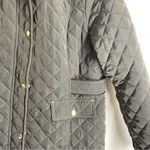 Laundry by Shelli Segal Faux Fur Lined Hooded Quilted Coat Green size XL Photo 5