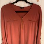 Burnt orange top size M Red Size M Photo 1