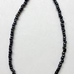Moon Choker Necklace Gray Photo 1