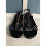 Alegria  Roz Strappy Sandal Get Away Black T Strap Womens Shoes EU 40 US 8.5 - 9 Photo 2
