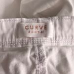 Curve Appeal Womens Size 6 Or 28 White Wide Leg Cropped Jeans Classic Capsule Photo 11