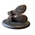 Born concept BOC Shoes Women Sz 8 Peggy Snake Print Slip On Clogs C00087 Brown Photo 2