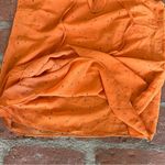 CAbi  Orange Sprinkle Size M Top Double Layer Chiffon Sleeveless V-Neck blouse Photo 9