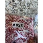 Chadwick's  Women's Size 12 Red&White Stretch Pull On Pencil Skirt W/Split In Back Photo 6