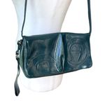 Etienne Aigner Vintage  Pompeii Blue Teal Patent Leather Mini Bag Clutch Purse Photo 11