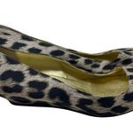 Stella McCartney  Satin Leopard Print Wedges Size 36.5 6 Photo 0