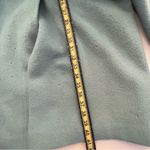 Vintage Crestmoor Wool Norwegian Fox Fur Collar Pea Coat 50s 60's Blue Size M Photo 6