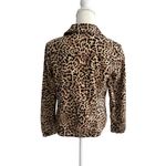Chico's Women's Cheetah Print Button jacket Size 1 US 8/10 Photo 1