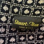 Vtg 80s mixed floral print layered dress Black Size M Photo 1