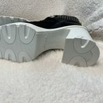 Sorel Brex leather & faux shearling block heel lace up bootie size 7 NIB combat Photo 8