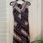 Nic+Zoe Women's multicolor Elegant Edit Sheath Dress Petite Small Knee Length Photo 2