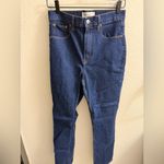 Abercrombie & Fitch  The Ultra Slim High Rise Curve Love Jean Size 28 Dark Wash Photo 1
