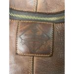 Kompanero Woven Leather Shoulder Bag Brown Cognac Large Boho Artisan Hobo Tote Photo 8