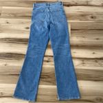 Lovers + Friends  Greyson Ultra High Rise Slim Bootcut Jeans Size 27 Skyline Photo 4