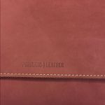 PORTLAND LEATHER Women's Wine Colored Crossbody Bag Pink Photo 2