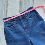 Madewell Baggy Straight Jeans in Dark Worn Indigo Wash Women’s Size 25 Photo 3