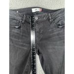 CAbi Jeans Women 4 Slim Boyfriend Low Rise Distressed Black Denim Photo 3