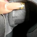 Charlotte Russe  Gray Ankle Suede Platform Boots Photo 4