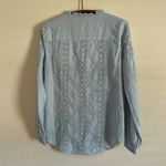 Sundance Mirabelle Eyelet Cotton western embroidered button down Top blouse Sāāā Photo 6
