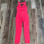 NWOT FP Movement Free People Never Better One Piece Electric Sunset S Pink Photo 4