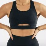 Alphalete  Trinity Sports Bra in Navy Blue, Size M Photo 5